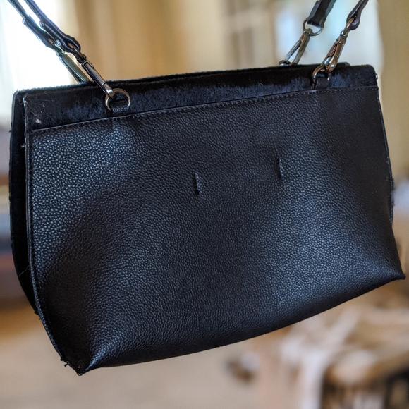 Black faux leather purse - Picture 4 of 4